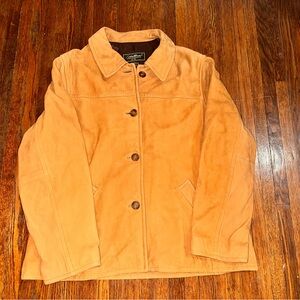 Vintage Tan Leather Eddie Bauer Men’s XL Jacket